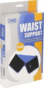 Vēdera josta one fitness BR160 100x19 cm atbalsta josta