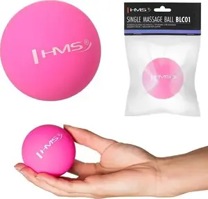 Massage Ball HMS BLC01 Pink — single lacrosse-style massage ball