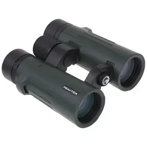 Binoculars Praktica Pioneer 8x42 Waterproof, Roof prism, Objective 42 mm, Green