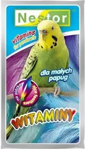 Nestor vitamīni putniem 20 g papīra tūbiņā — Nestor WITAMINY 20g PAP.FALISTA PIÓR.
