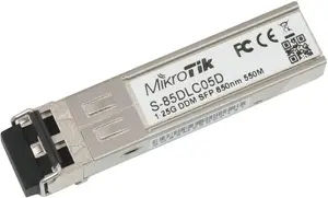Network transceiver module MikroTik S-85DLC05D SFP 850 nm 1250 Mbit/s LC