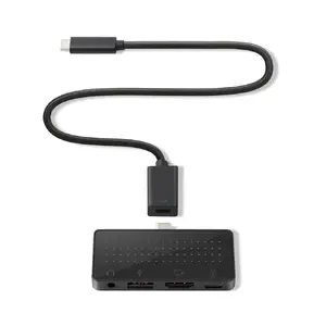 USB-C Mini Hub Twelve South StayGo mini — USB 2.0 Type-C host, HDMI, 3.5mm, USB 2.0, Black
