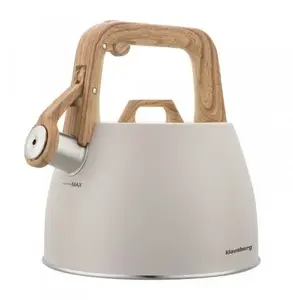 Stainless Steel Whistling Kettle Klausberg KB-7917, 2.5 L Capacity, Stovetop