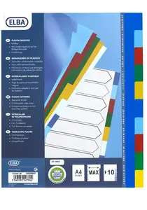 Divider Elba 100209051 — Polypropylene (PP) A4 multicolour