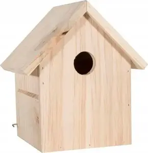 Bird Nesting Box wooden mounting kit Garden Fun GF-12931 17×15.5×20.5 cm with paint set