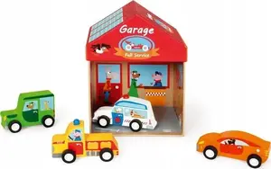 Spēļu komplekts Garāža 2‑in‑1 TEKA Domek Garaž modelis 584079