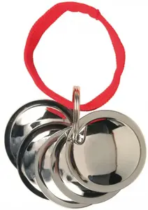 Trixie Training Discs for Dogs, silver, diameter 4.5 cm