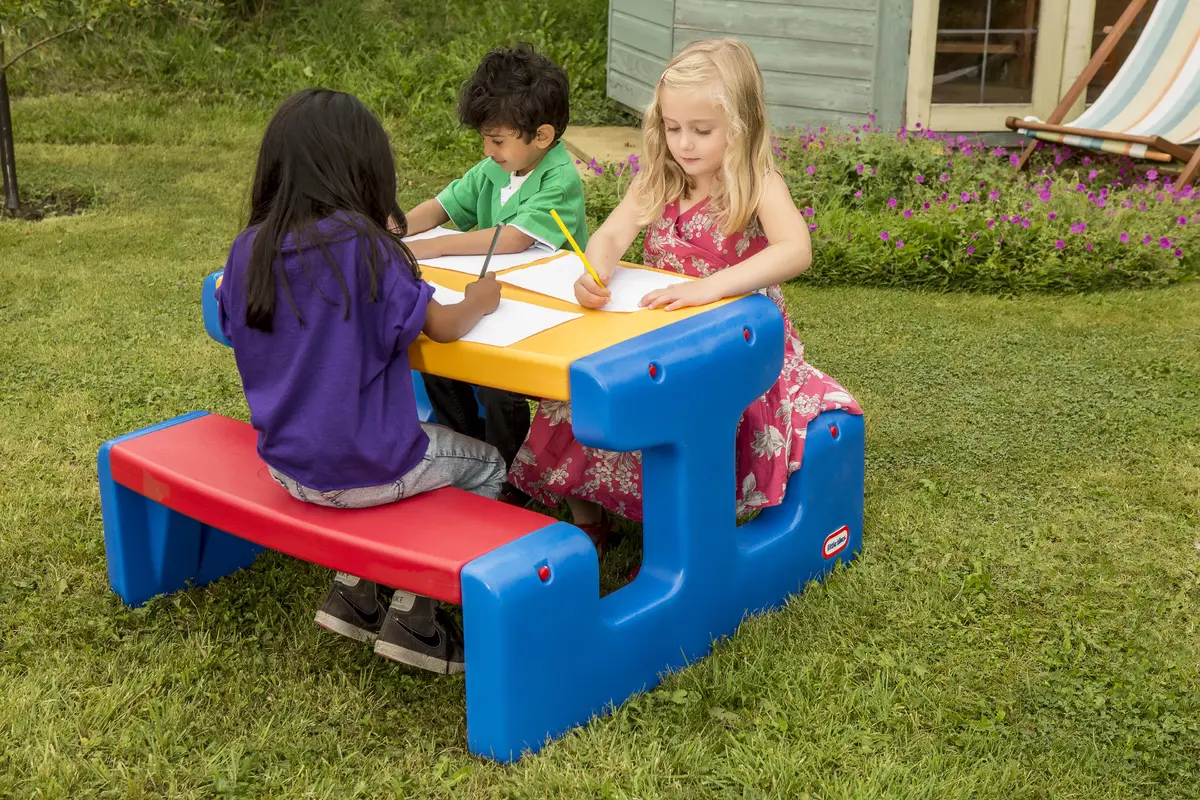 Little Tikes Large Picnic Table Primary Photo 3