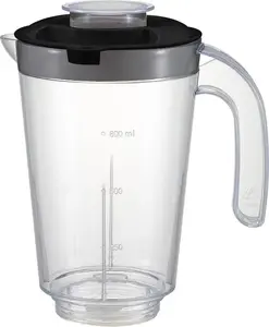 Replacement 800 ml Glass Jar NOVEEN Kielich SB07 for models SB1000/SB2000, black