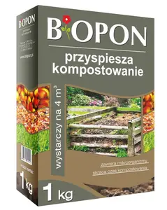 Compost Activator BIOPON B1126, 1 kg — composting accelerator for home and garden