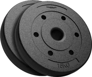 Weight Plates Rebel Active 2×15 kg bitumen, 51 mm hole — for Olympic barbells