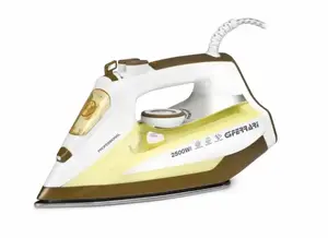 Steam iron G3FERRARI VISIR – 2500 W, Stainless Steel soleplate, 0.3 L water tank, vertical steam