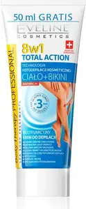 Depilatory cream Eveline Total Action Professional 8-in-1, 200 ml