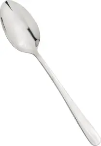 Dinner spoon set KingHoff KH-1332 — 6-piece polished stainless steel flatware