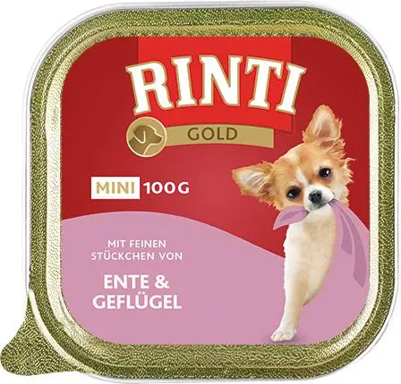 RINTI Gold mini Duck & poultry 100 g Photo 2