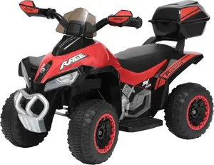 Электроквадроцикл Enero QUAD MICRON — детский электрический квадроцикл, красный, модель 1032788