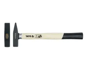 Locksmith's hammer YATO YT-4508, steel head, wooden handle, 1 kg