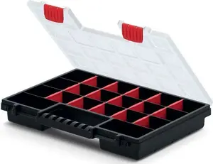 Tool organizer Prosperplast KNO35255S – modular plastic tool storage box