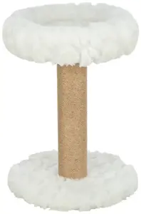 Cat scratching post Pets Collection TRIXIE 48123 — freestanding, beige/white, diameter 50 cm