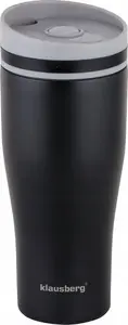 Termokrūze Klausberg KB-7617 380 ml termiskā ar Click-Clack vāciņu no nerūsējošā tērauda
