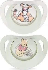Соска Nuk SMOCZEK USP 2EL 6–18M силикон, дизайн «звезда», набор из 2 шт.