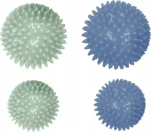 Massage balls set SPOKEY GRESPI DUO — 2 pairs (2x2 pcs) for myofascial release and trigger point therapy