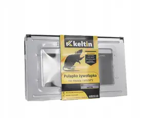 Keltin metal live-catch trap for mice and rats, pack of 20