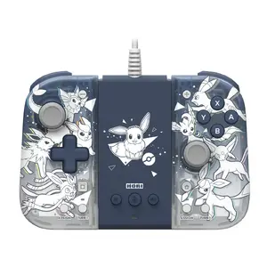 Gamepad Hori Split Pad Compact Eevee Evolutions for Nintendo Switch — Wired, D-pad, Turbo, Blue/White
