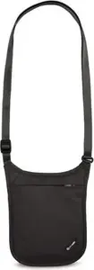 Anti-theft Neck Wallet Pacsafe Coversafe V75 — black, model PCO10139100