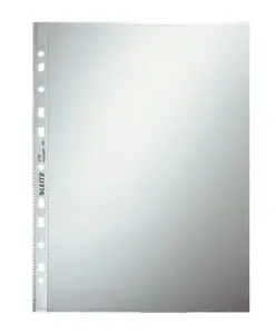 Document pocket LEITZ High Quality Pocket 75 my A4, transparent polypropylene, 0.075 mm, 230 x 297 mm