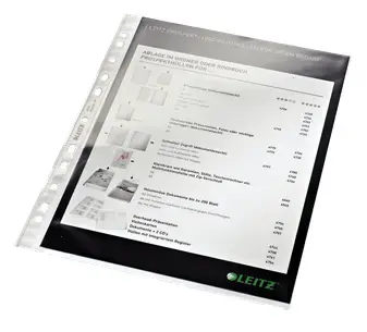 Document pocket LEITZ High Quality Pocket 75 my A4 Photo 3