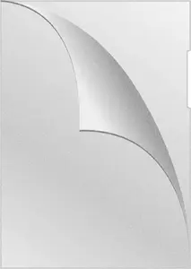 Document sleeve Q-Connect KF11194 L-shaped expanded A4 plastic sleeve for A4 documents