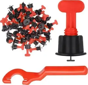 Tile leveling system set Iso Trade 51 pieces - model S14509, accessory pack