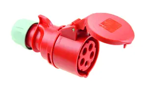 Портативная розетка PCE Shark 32A 400V 3P+Z IP44 модель 224-6