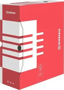 Архивная коробка Donau PUDŁO ARCHIWIZACYJNE 120 мм 120x340x297 мм красная