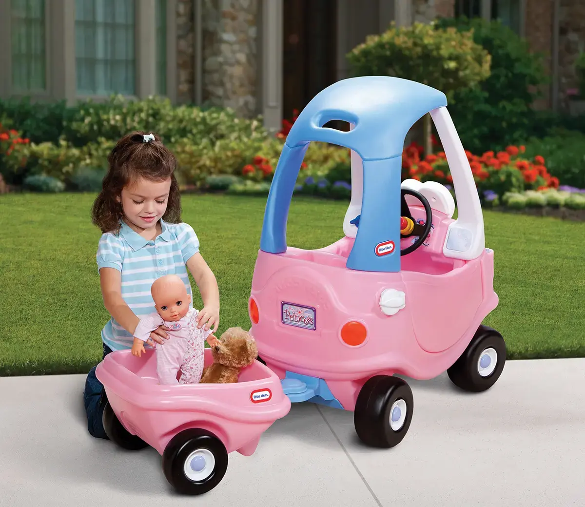 Детская тележка Little Tikes Cozy Coupe Trailer Photo 3