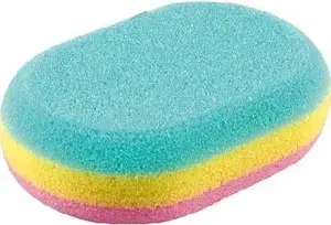 Овальная мочалка для ванны TOP CHOICE модель 30468, 1 шт.