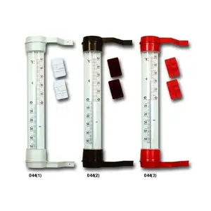 Window thermometer Terdens 27 cm white model 0433 for indoor/outdoor mounting