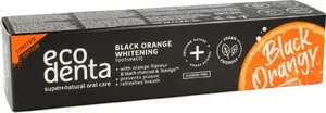 Zobu pasta Ecodenta Black Orangy 100 ml — balinoša pasta, aromāts: orangy, tūbiņa 100 ml