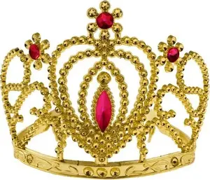 Ring GoDan Diadem with rubies — GoDan model 503537, gold ring with ruby stones
