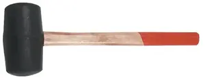 Rubber Mallet Top Tools 450 g with Wooden Handle (02A325)
