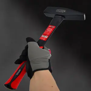 Ķīlis-atskrūvētājs AWTools AW32002 — universāls rokas āmurs, tērauda galva, koka rokturis