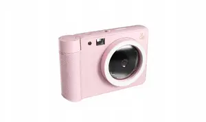 Momentānais fotoprinteris Impossible Hanin Z1 — 5 MP, ZINK papīrs, Bluetooth, 2.8" LCD, rozā