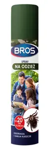 BROS spray for clothing against ticks 90 ml (BR 554) – insect repellent and contact killer for textiles