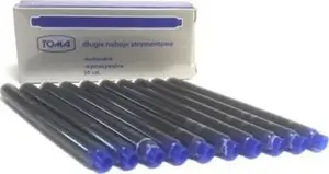 Pen Refills Toma long blue 10 pcs — ballpoint refill cartridges, model 354044