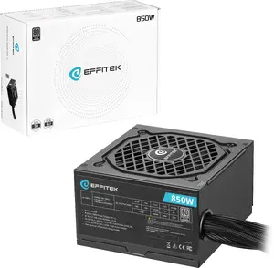 Barošanas bloks super flower EFFITEK EB-850 850W Silver ATX 3.1 PCIe 5.1
