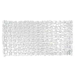 Bath mat WENKO Paradise Transparent, rectangular 36 x 71 cm, transparent, non-slip