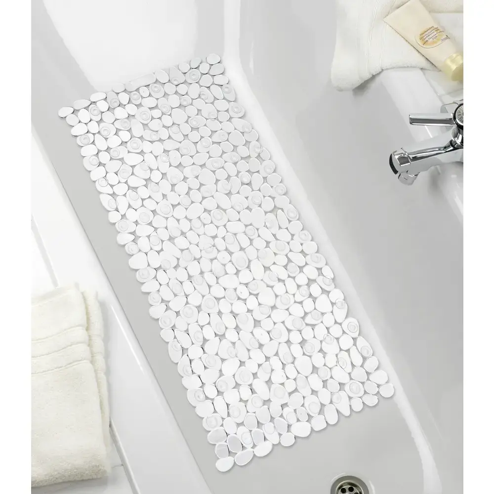 Bath mat WENKO Paradise Transparent 36x71 cm Photo 2