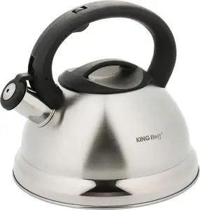 Kettle KingHoff KH-3236, 3 L, stovetop with whistle, stainless steel