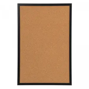 Cork pin board NAGA 60 x 40 cm with black frame